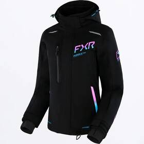 230246-1028-14 Fxr Racing Renegade Fx 2-in-1 Womens Jackets 14 Black
