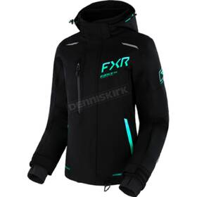 Fxr Racing 230246-1054-18 Womens Black/mint Fade Renegade Fx Jacket -