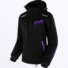 230246-1081-12 Fxr Racing Renegade Fx 2-in-1 Womens Jackets 12 Black
