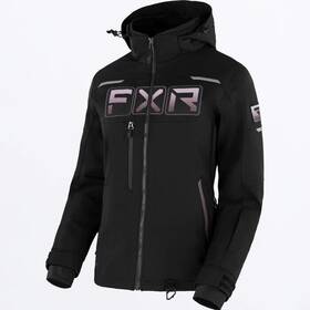 230249-1084-12 Fxr Racing Maverick 2-in-1 Womens Jackets 12 Black/muted Grape/dusty Lilac