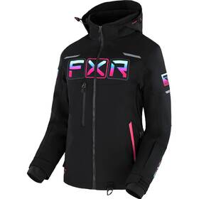 Fxr Racing 230249-1097-06 Womens Black/sky/electric Pink Fade Maverick Jacket -