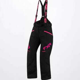 230303-1094-06 Fxr Racing Fresh Womens Pants 6 Black/electric Pink