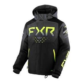 230403-1065-14 Fxr Racing Helium Youth Jackets 14 Black/charcoal Fade/hi-vis