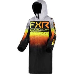 230425-0126-10 Fxr Racing Youth White Lightning Warm-up Coat -