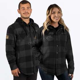 231117-0810-10 Fxr Racing Multicolor Unisex Timber Insulated Flannel Jacket-