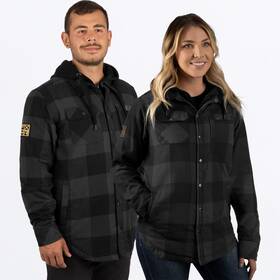 Fxr Racing 231117-0810-13 Multicolor Unisex Timber Insulated Flannel Jacket-