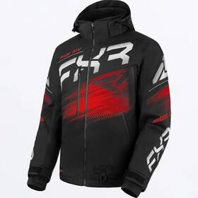 240026-1020-16 Fxr Racing Boost Fx 2-in-1 Jackets Xl Black/red