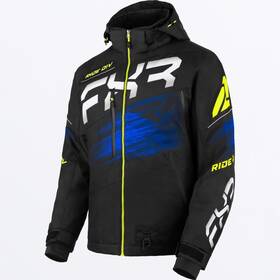 Fxr Racing 240026-1040-13 Black/blue/hi-vis Boost Fx 2-in-1 Jacket