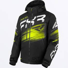 Fxr Racing 240026-1065-16 Black/hi-vis Boost Fx 2-in-1 Jacket