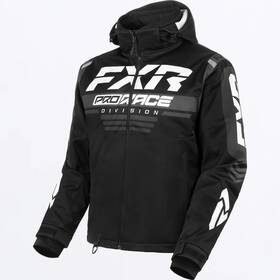 240035-1001-13 Fxr Racing Rrx Jacket Lg Black/white