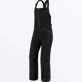 Fxr Racing 240324-1000-16 Aerial Lite Bib Womens Pants 16 Black Ops