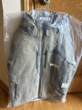 240934-1500-16 Fxr Racing Unisex Canvas Task Insulated Jacket Size Large New