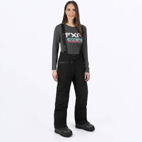 241060-1000-16 Fxr Racing Vertical Pro Insulated Womens Softshell Pants Xl Black