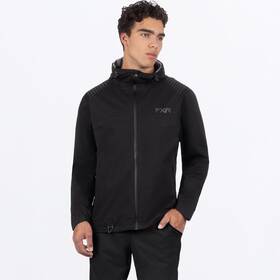 Fxr Racing 242002-1000-16 Black Adventure Lite Tri-laminate Jacket