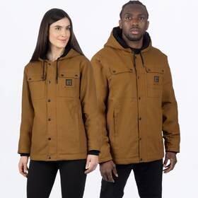 242061-1900-22 Fxr Racing Unisex Roughneck Canvas Jackets 3xl Brown
