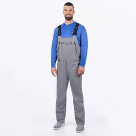 Fxr Racing 242100-0500-10 Adventure Lite Tri-laminate Bib Pants Md Gray