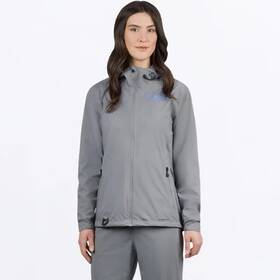 Fxr Racing 242206-0500-10 Adventure Lite Tri-laminate Womens Jackets Md Gray