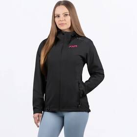242206-1028-07 Fxr Racing Adventure Lite Tri-laminate Womens Jackets Sm Black