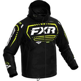 Fxr Racing 250037-1265-10 Black Hex/hi-vis Rrx Jacket