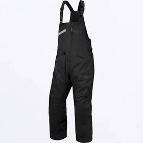 250130-1000-22 Fxr Racing Excursion Bib Pants 3xl Black