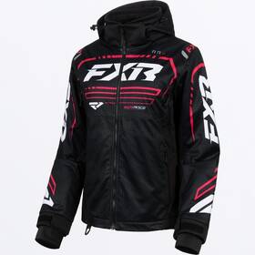 Fxr Racing 250237-1228-08 Womens Black Hex/razz Rrx Jacket