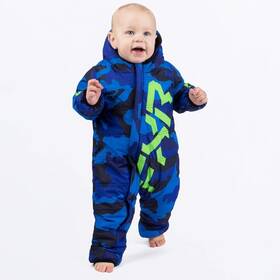 251510-4100-12 Fxr Racing Cx Infant Snowsuits 6-12 Months Blue