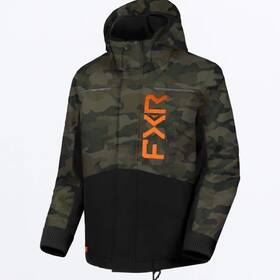 Fxr Racing 260420-7630-08 Kicker Child Jackets 8 Green #260420-7630-08