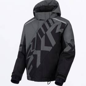 Fxr Racing 260423-0810-12 Cold Cross Cx Youth Jackets 12 Charcoal/black #260423-0810-12