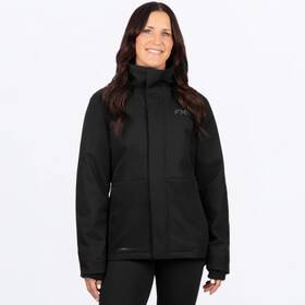 261006-1000-16 Fxr Racing Ascend Womens Jackets 16 Black #261006-1000-16