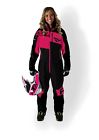 Fxr Squadron 2016 Womens Mono Snowmobile Suit Black Fuchsia Pink 12 841921322303