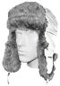 H200-b-03-m Nats Aviator Beanie Double Lined White Medium Nat 840154016119