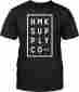 Hm2sstboxbx Hmk Mens Short Sleeve Boxed T-shirt Black Xl
