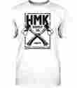 Hm2sstcrowx Hmk Mens Short Sleeve Cross T-shirt White Xl
