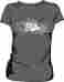 Hm2sstsnowgpxl Hmk Snowbird Grey Xl T-shirt Snowmobile Casuals Tee Shirt X-large
