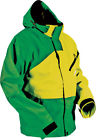 Hm7jhus2gy2x Hmk Hustler Snowmobile Jacket Green Yellow