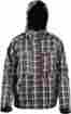 Hm7jhuspl Hmk Hustler Jacket Black Plaid Large L