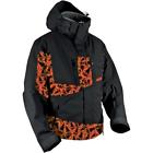 Hm7jpea2soxs Hmk Peak Jacket Stamp Orange Black
