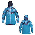 J1812-201-xxl Jethwear The Puffer Jacket Men Teal Camo Snow 7340107515483