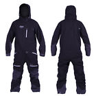 J1833-001-s Jethwear Polar Suit Men Black Small One Piece 7340107517005