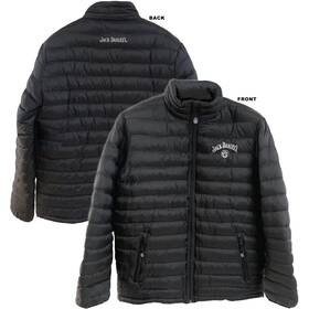 Jack Daniels 02-63l Black Logo Puffer Jacket