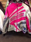 72-2564 Jacket Gray Nwt Snowmobile Castle 2015 Pink Md Launch Womans