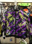 72-8524 Jacket Youth Castle Boys Nwt Switch Yellow Purple