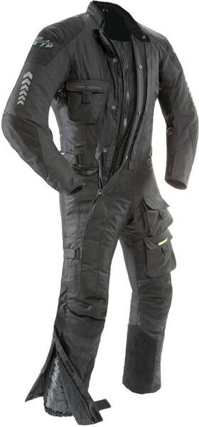 1370-4003 Joe Rocket Survivor Mens Textile Touring Suit Black Medium
