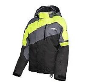 84410303 Katahdin Recon Womens Jacket Medium Black/gray/hi-vis