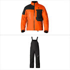 Kk00002119 Kimpex Ckx Snowmobile Tundra Jacket Suit Men Orange Dark Charcoal