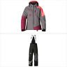 Kk00002132 Kimpex Ckx Snowmobile Montana Jacket Suit Women Large Charcoal Raspberry