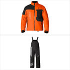 Kk00002197 Kimpex Ckx Snowmobile Tundra Jacket Suit Men Orange Dark Charcoal