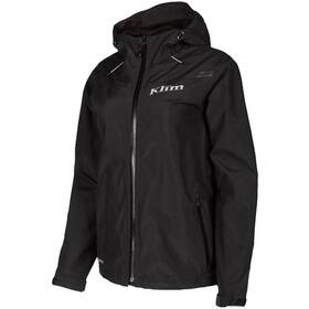 3114-001-130-020 Klim Womens Eclipse Jacket - Black/monument Grey Medium