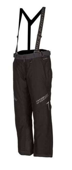 3129-001-340-005 Klim Spark Pant/bib Large Short Black - Asphalt