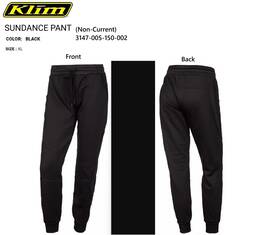 Black-xl-3147-005-150-002 Klim 3147-005-150-002 Womens Sundance Mid-layer Pants